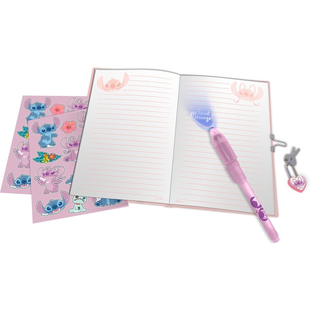 Agenda Disney Stitch + magic pen, vue 2