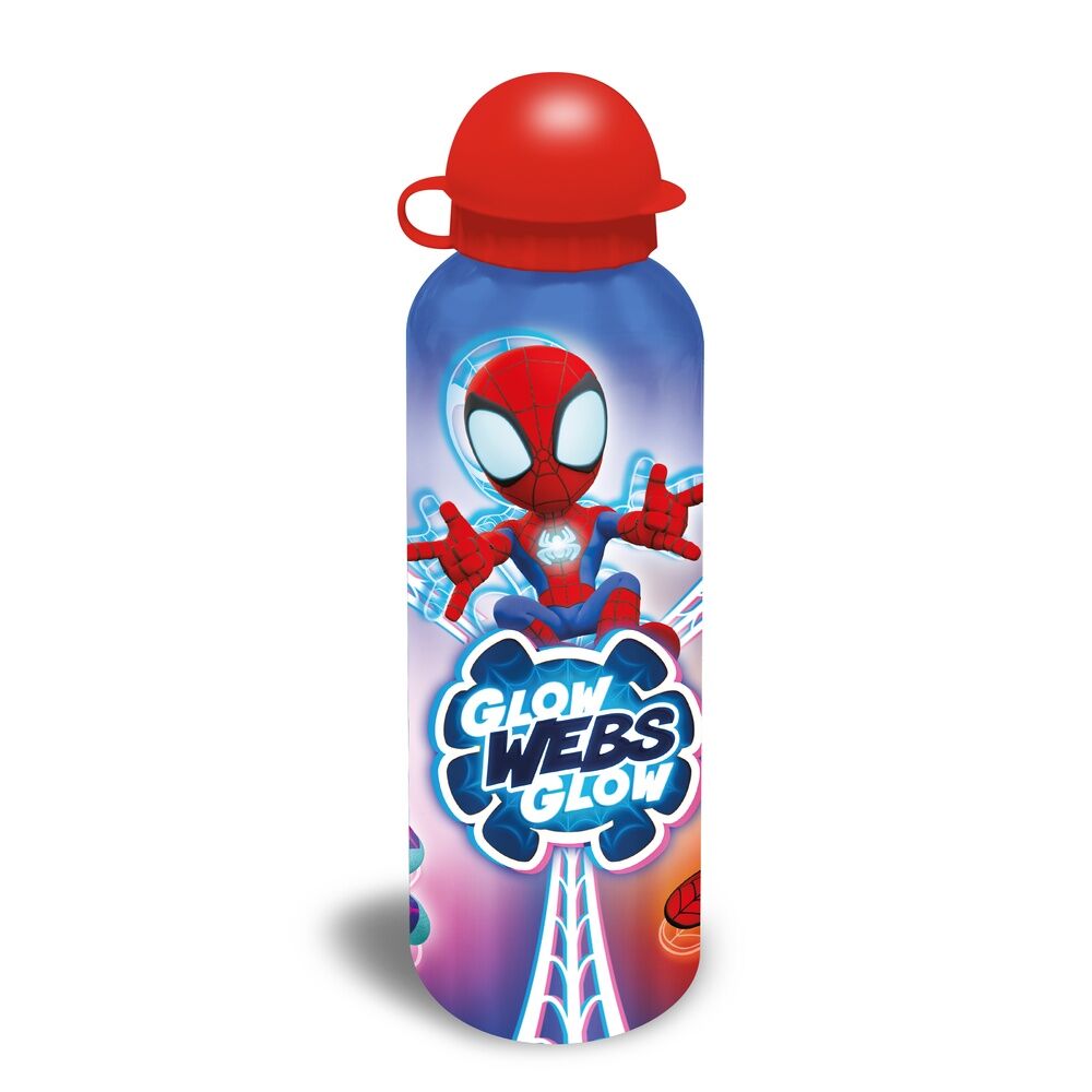 Gourde en aluminium Marvel Spidey the Amazing Friends assorti 500 ml, vue 2