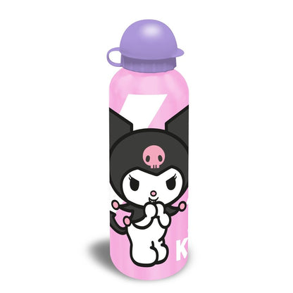 Gourde en aluminium Hello Kitty Kuromi assorti 500 ml, vue 3