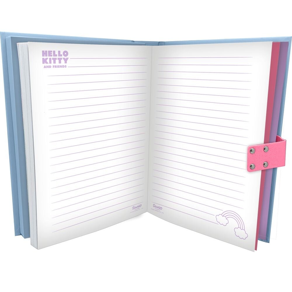 Agenda Hello Kitty and Friends Secret electronic sounds, vue 3