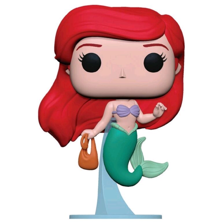 Figurine Funko POP! Disney La Sirenita Ariel with bag, vue 2