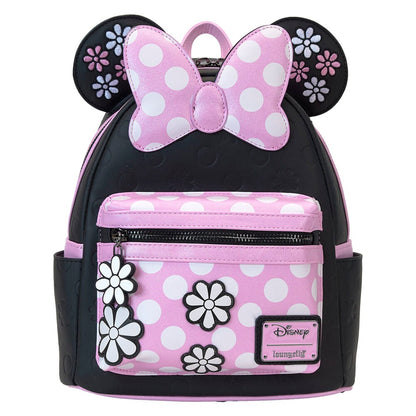 Sac à dos Loungefly Disney Minnie Floral Rock the Dots 26 cm
