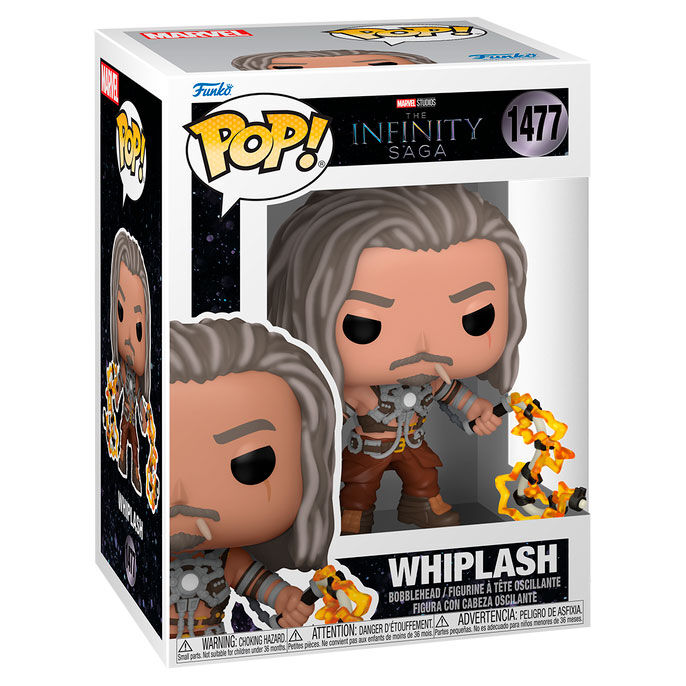 Figurine Funko POP! Marvel Infinity Saga Whiplash, vue 2