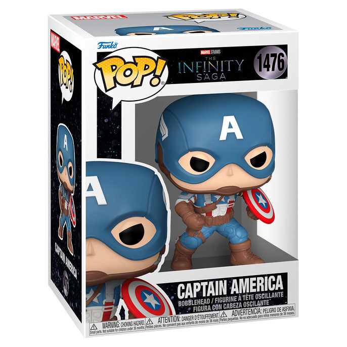 Figurine Funko POP! Marvel Infinity Saga Capitan America