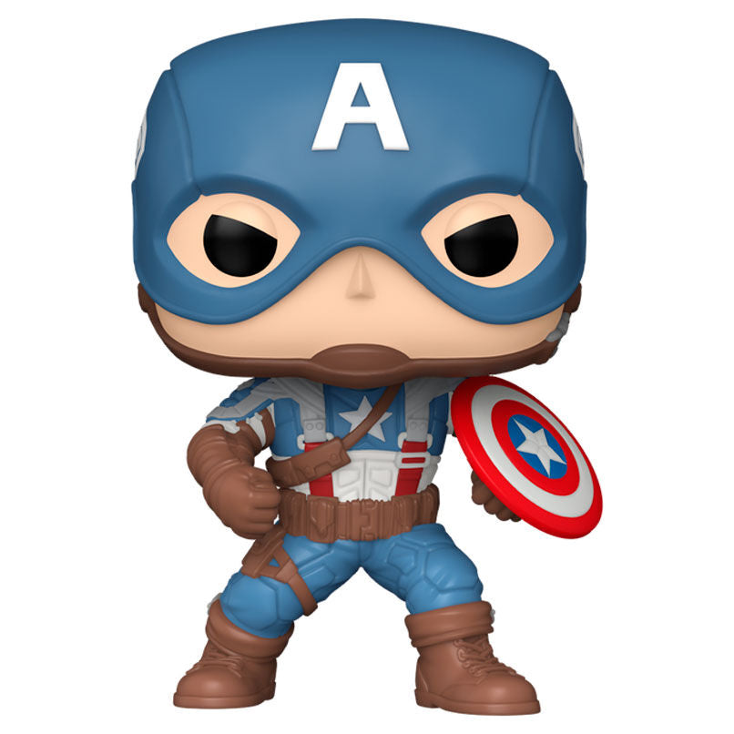 Figurine Funko POP! Marvel Infinity Saga Capitan America, vue 2