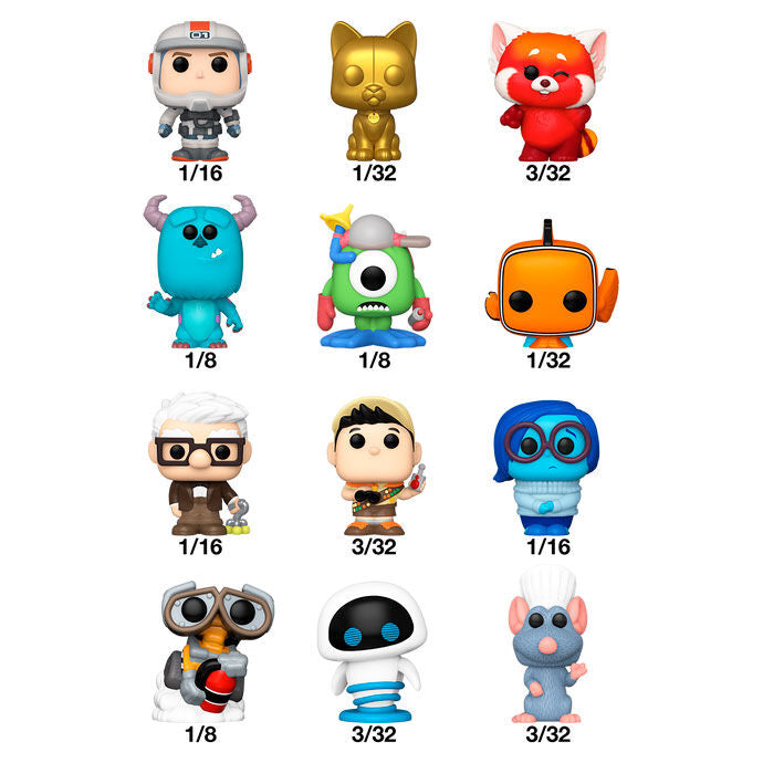 Figurine Funko POP! Mystery Bitty POP Disney Pixar surtido, vue 2