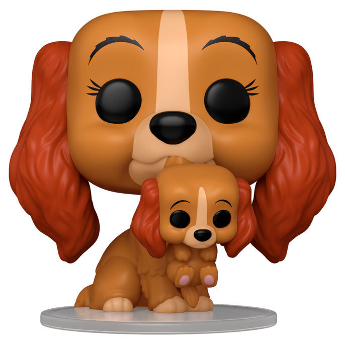 Figurine Funko POP! Disney La Dama y el Vagabundo Lady with Puppy