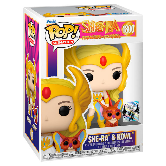Figurine Funko POP! She Ra Princesa del Poder She Ra & Kowl
