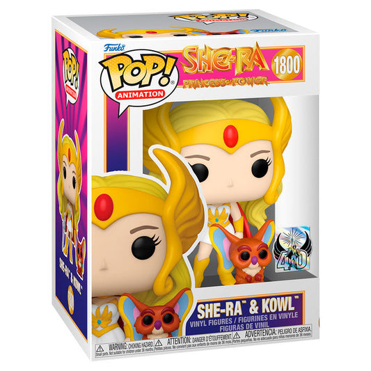 Figurine Funko POP! She Ra Princesa del Poder She Ra & Kowl