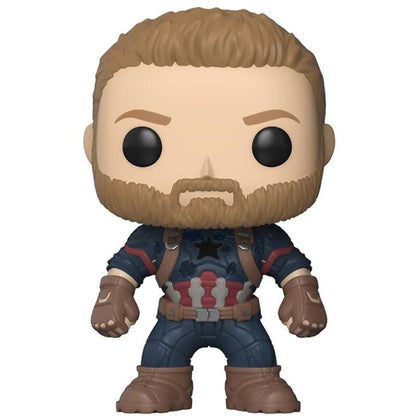 Figurine Funko POP! Marvel Avengers Infinity War Capitan America, vue 2