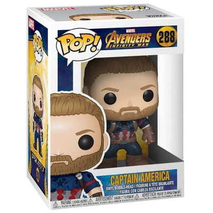 Figurine Funko POP! Marvel Avengers Infinity War Capitan America, vue 3