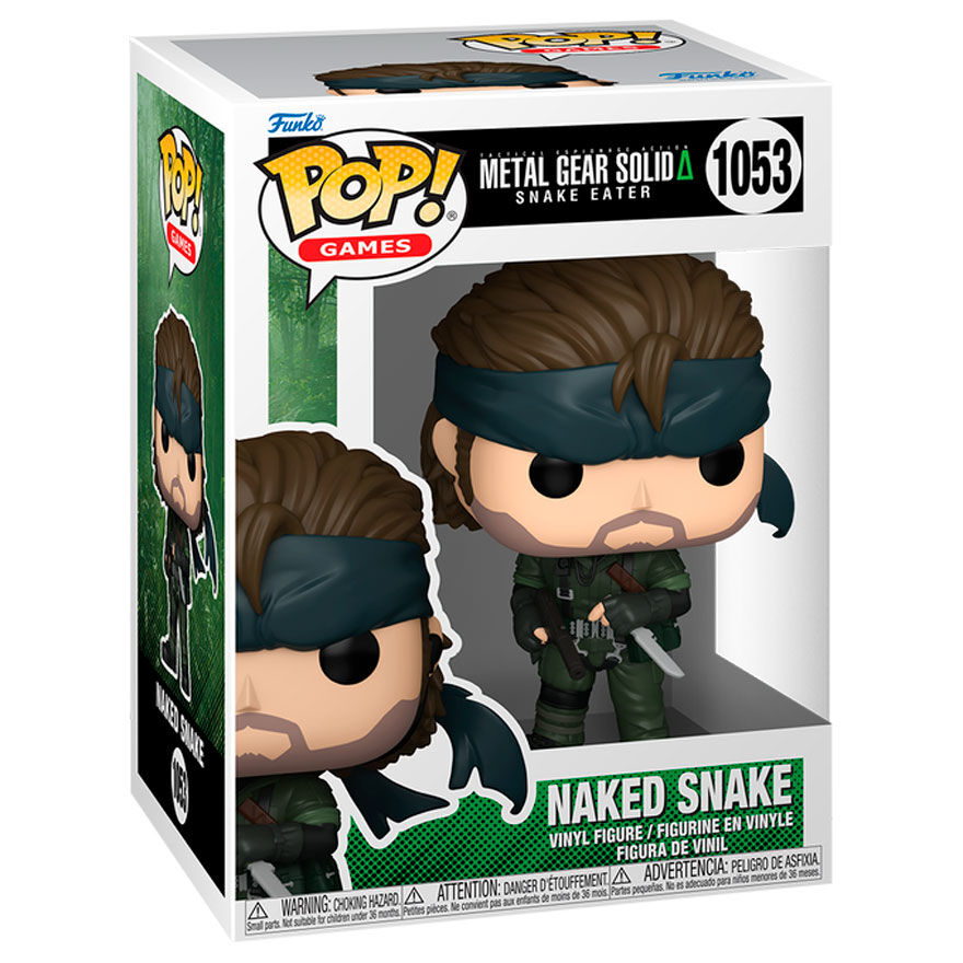 Figurine Funko POP! Metal Gear Solid Naked Snake, vue 2