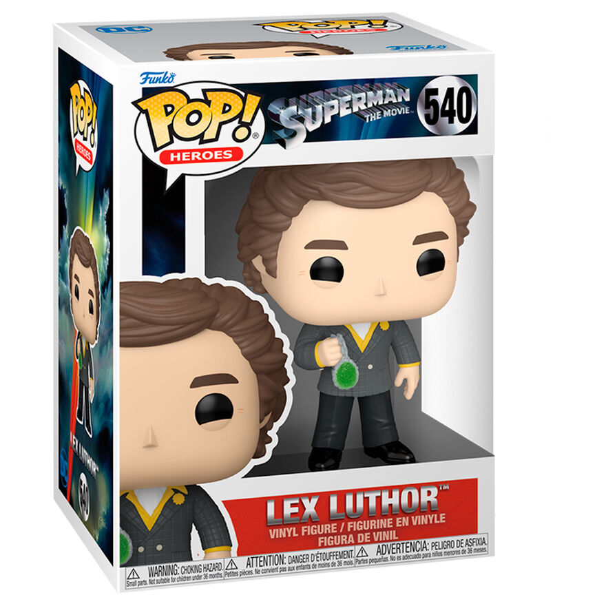 Figurine Funko POP! DC Comics Superman the Movie Lex Luthor 1979, vue 2