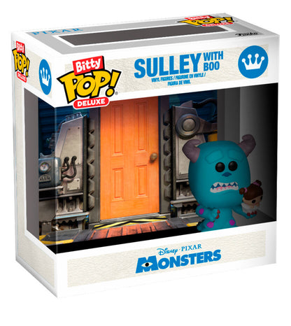 Figurine Funko POP! Bitty POP Deluxe Disney Pixar Monsters Inc. Sulley with Boo, vue 2