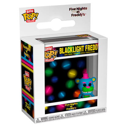 Figurine Funko POP! Bitty POP Deluxe Five Night's at Freddy's Blacklight Freddy, vue 2