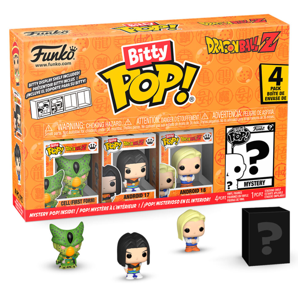 Figurine Funko POP! Blister 4 figuras Bitty POP Dragon Ball Z Frieza, vue 2