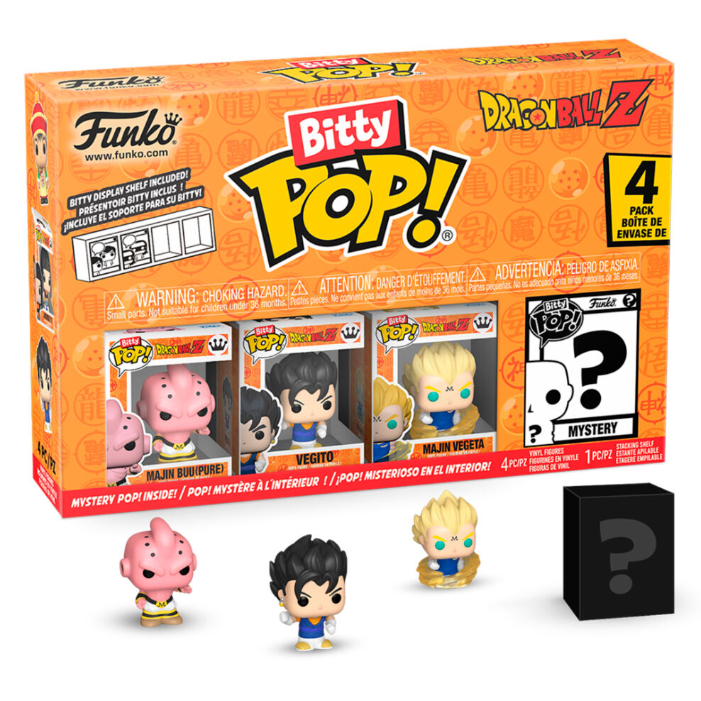 Figurine Funko POP! Blister 4 figuras Bitty POP Dragon Ball Z Gohan, vue 2