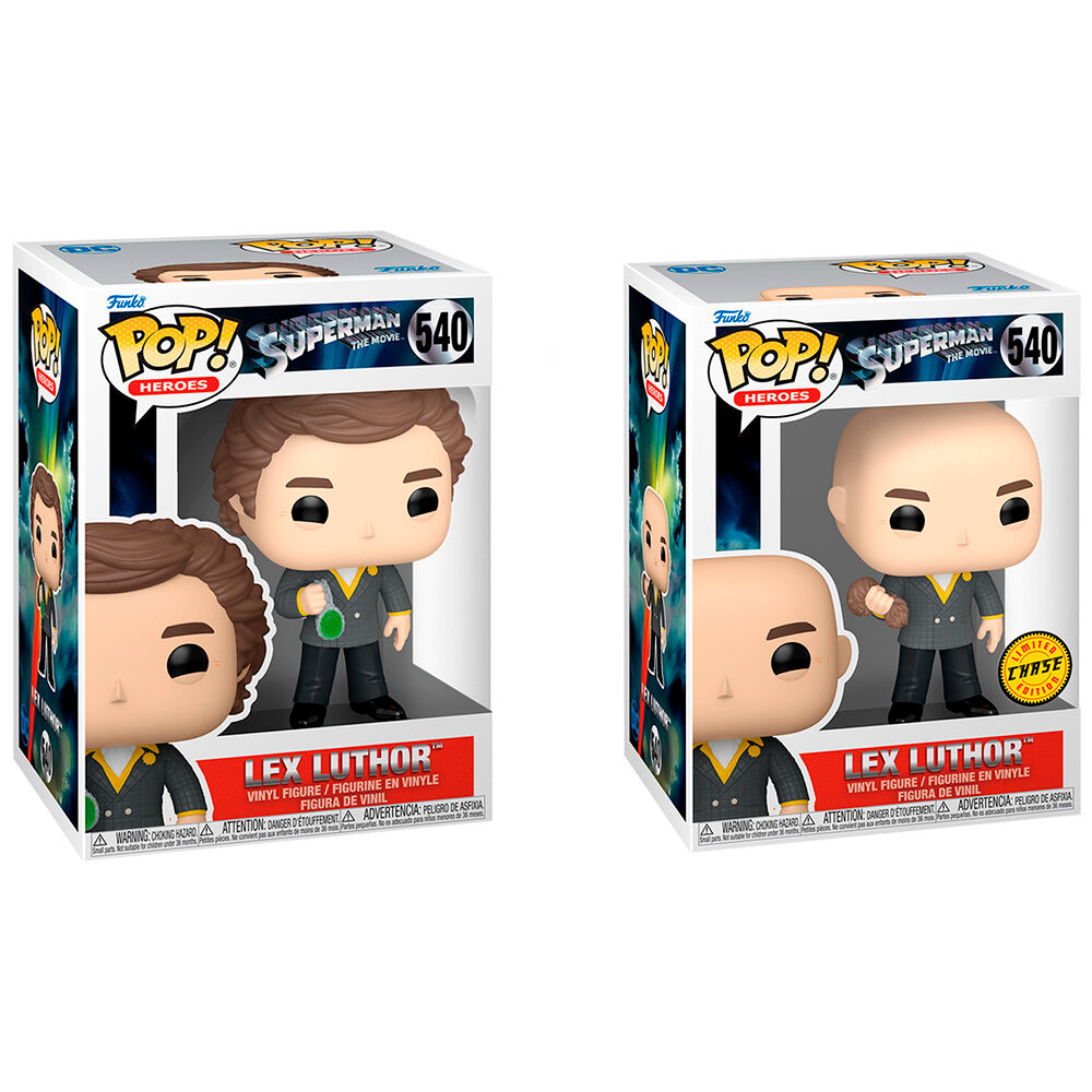 Figurine Funko POP! DC Comics Superman the Movie Lex Luthor 1979 5 + 1 Chase