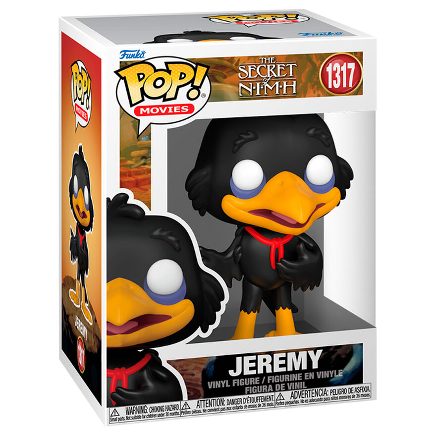 Figurine Funko POP! Nimh El Mundo Secreto Jeremy Crow, vue 2