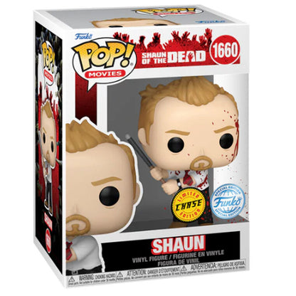 Figurine Funko POP! Zombies Party Shaun Exclusive Chase, vue 2