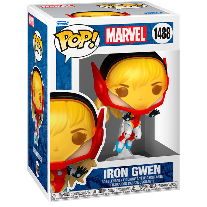 Figurine Funko POP! Marvel Iron Gwen, vue 2