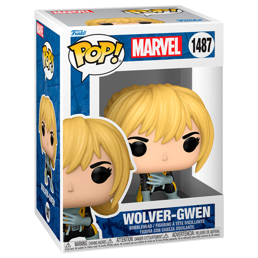 Figurine Funko POP! Marvel Wolver Gwen, vue 2