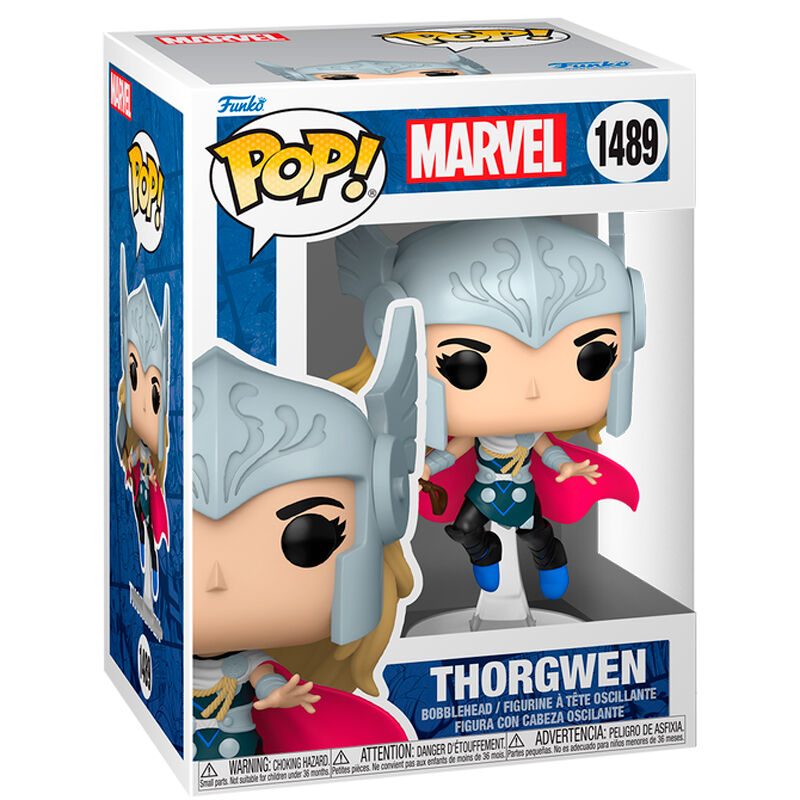 Figurine Funko POP! Marvel Thorgwen, vue 2