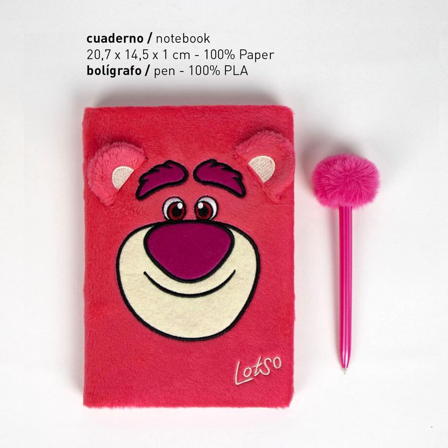 Set de papeterie Disney Toy Story Lotso stationary, vue 2