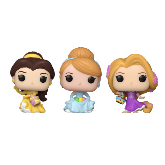 Figurine Funko POP! Blister 3 figuras Pocket POP Disney Princesas Pascua