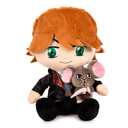Peluche Ron et Croûtard Harry Potter 25 cm
