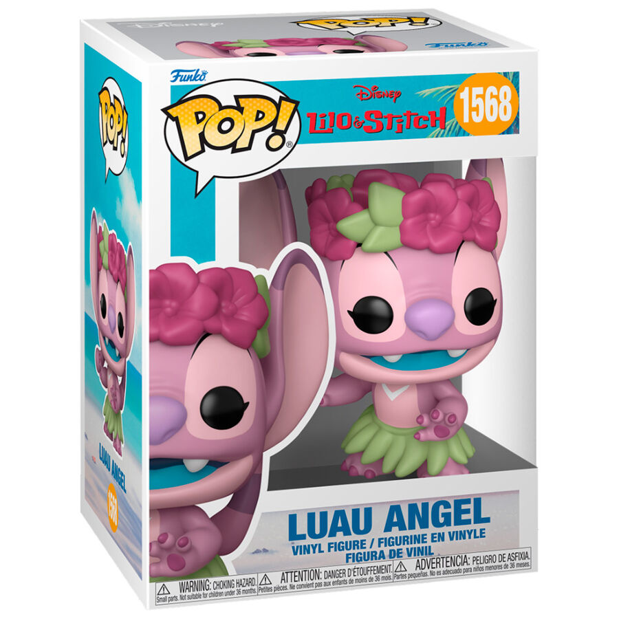 Figurine Funko POP! Disney Lilo & Stitch Luau Angel