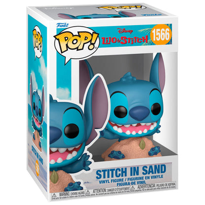 Figurine Funko POP! Disney Lilo & Stitch Stitch in Sand, vue 2