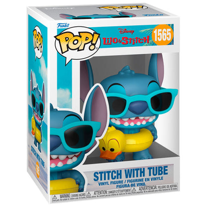 Figurine Funko POP! Disney Lilo & Stitch Stitch with Tuber