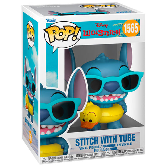 Figurine Funko POP! Disney Lilo & Stitch Stitch with Tuber