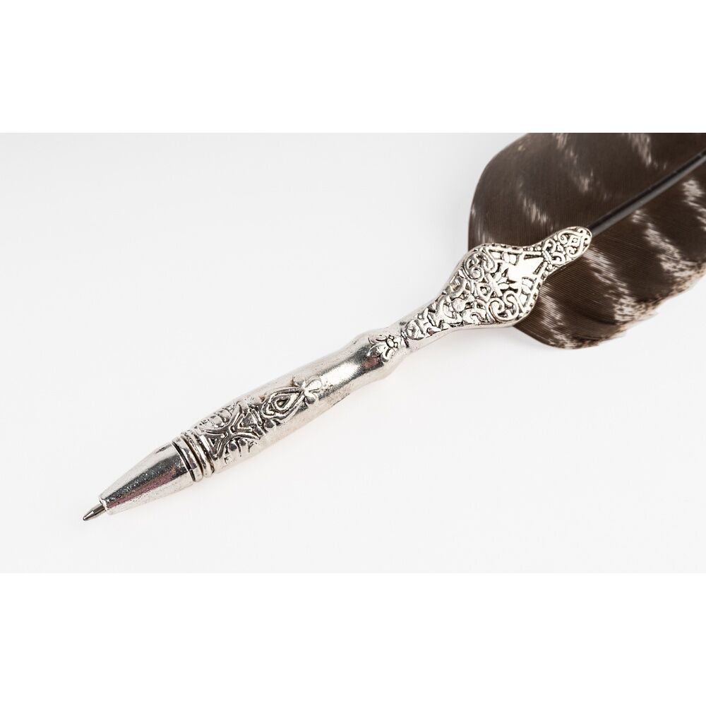 Set de papeterie Harry Potter pen feather + cards, vue 4