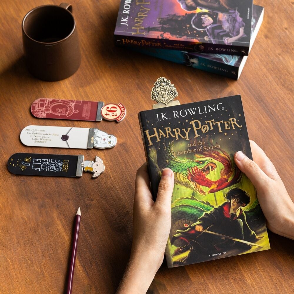 Accessoire scolaire Harry Potter 4 bookmarcks set, vue 3