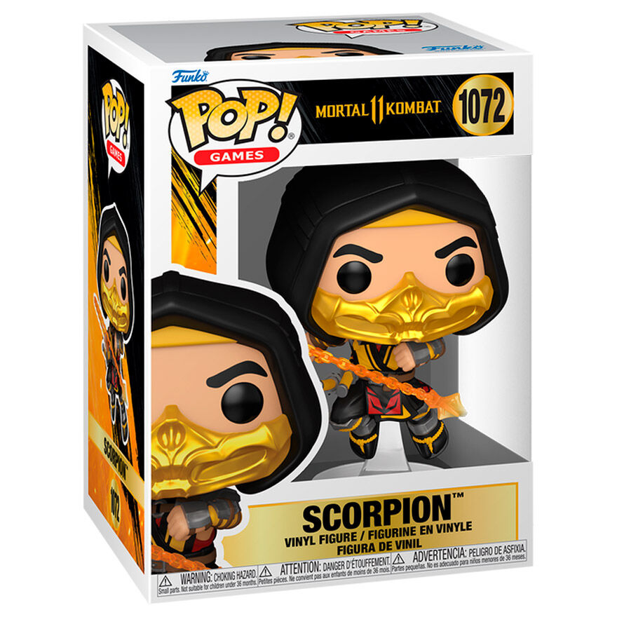 Figurine Funko POP! Mortal Kombat 11 Scorpion, vue 2