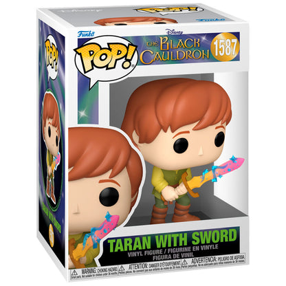 Figurine Funko POP! Disney El Caldero Negro Taran With Sword