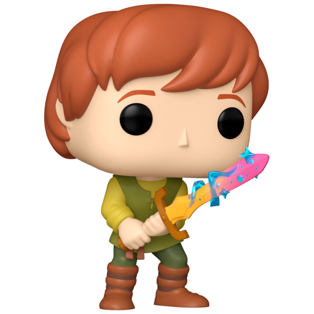 Figurine Funko POP! Disney El Caldero Negro Taran With Sword, vue 2