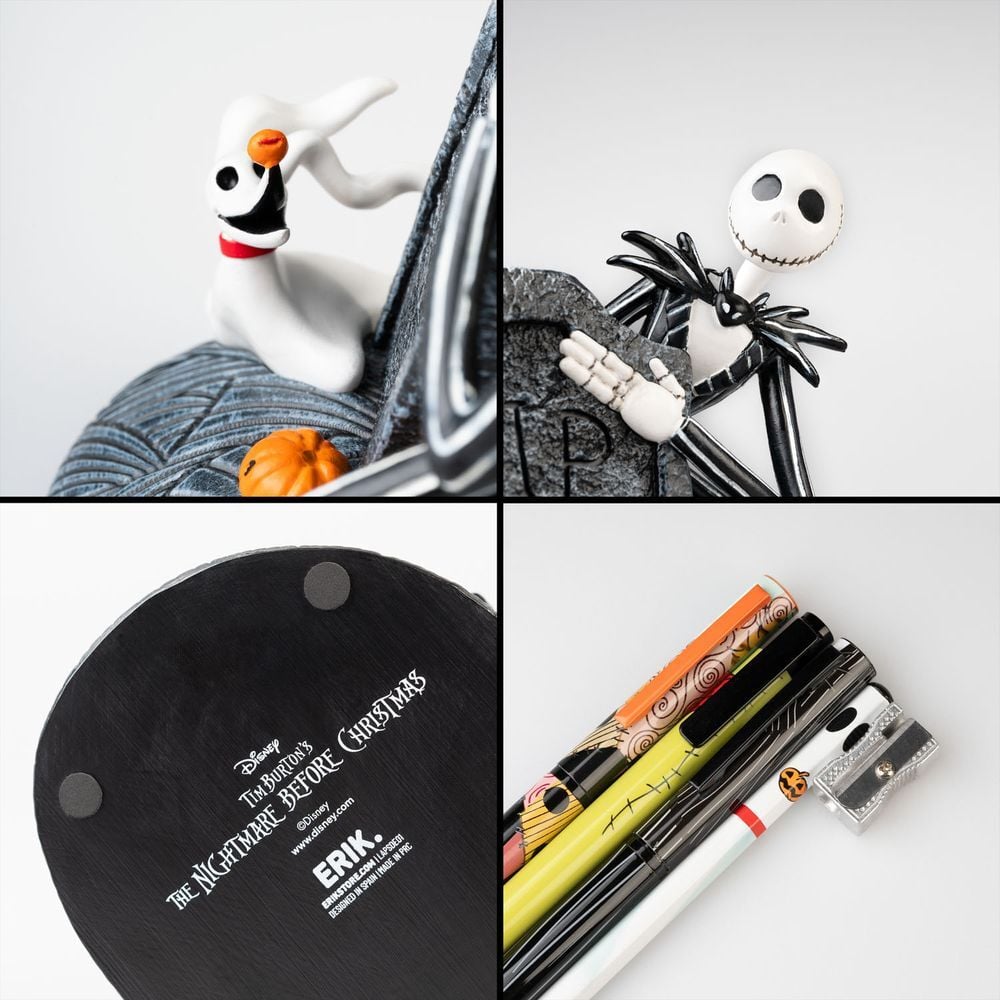 Accessoire scolaire Disney Nightmare Before Christmas Pencil holders + pencils, vue 4