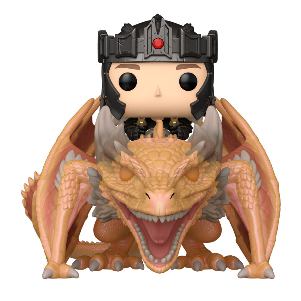 Figurine Funko POP! Rides La Casa del Dragon Aegon Targaryen with Sunfyre, vue 2