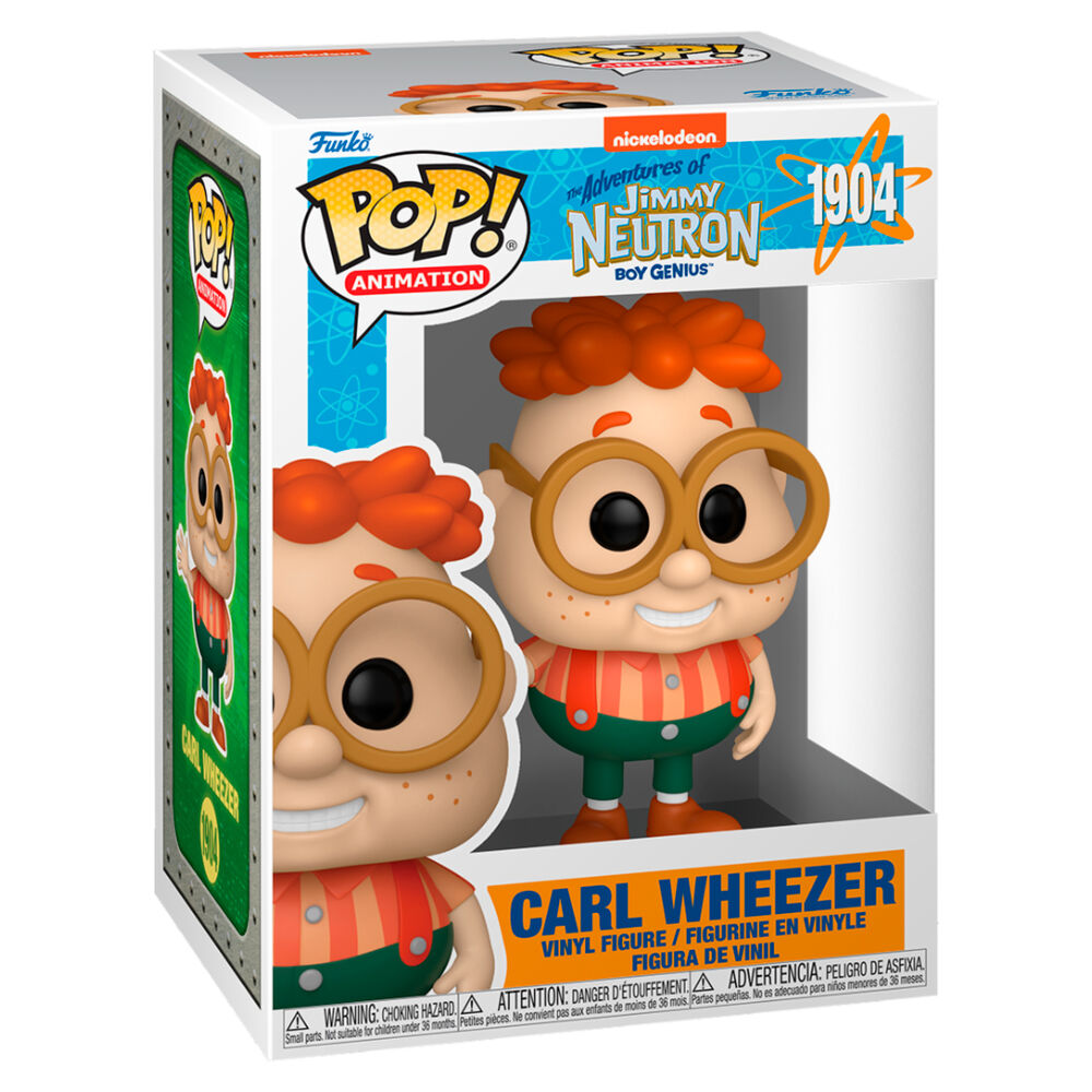 Figurine Funko POP! The Adventures of Jimmy Neutron Carl Wheezer, vue 2