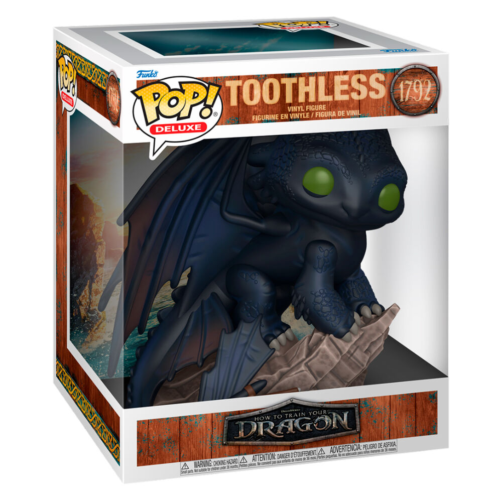 Figurine Funko POP! Deluxe Como Entrenar a Tu Dragon Desdentao, vue 2