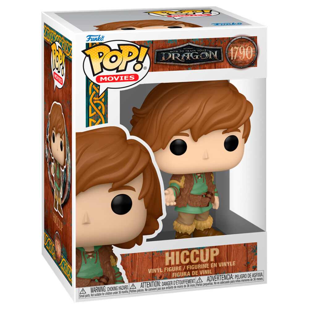 Figurine Funko POP! Como Entrenar a Tu Dragon Hiccup, vue 2
