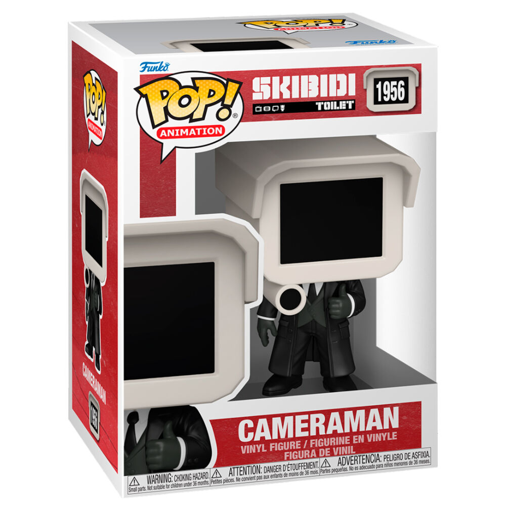 Figurine Funko POP! Skibidi Toilet Cameraman, vue 2