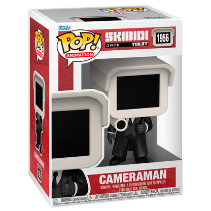 Figurine Funko POP! Skibidi Toilet Cameraman, vue 2