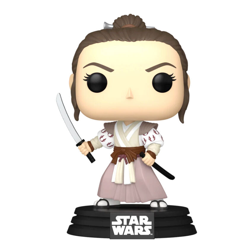 Figurine Funko POP! Star Wars Impressions Rey Exclusive, vue 2