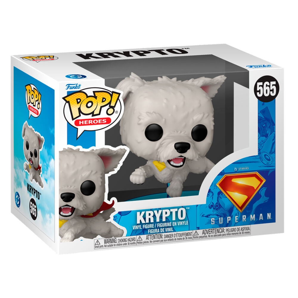 Figurine Funko POP! DC Comics Superman Krypto, vue 2