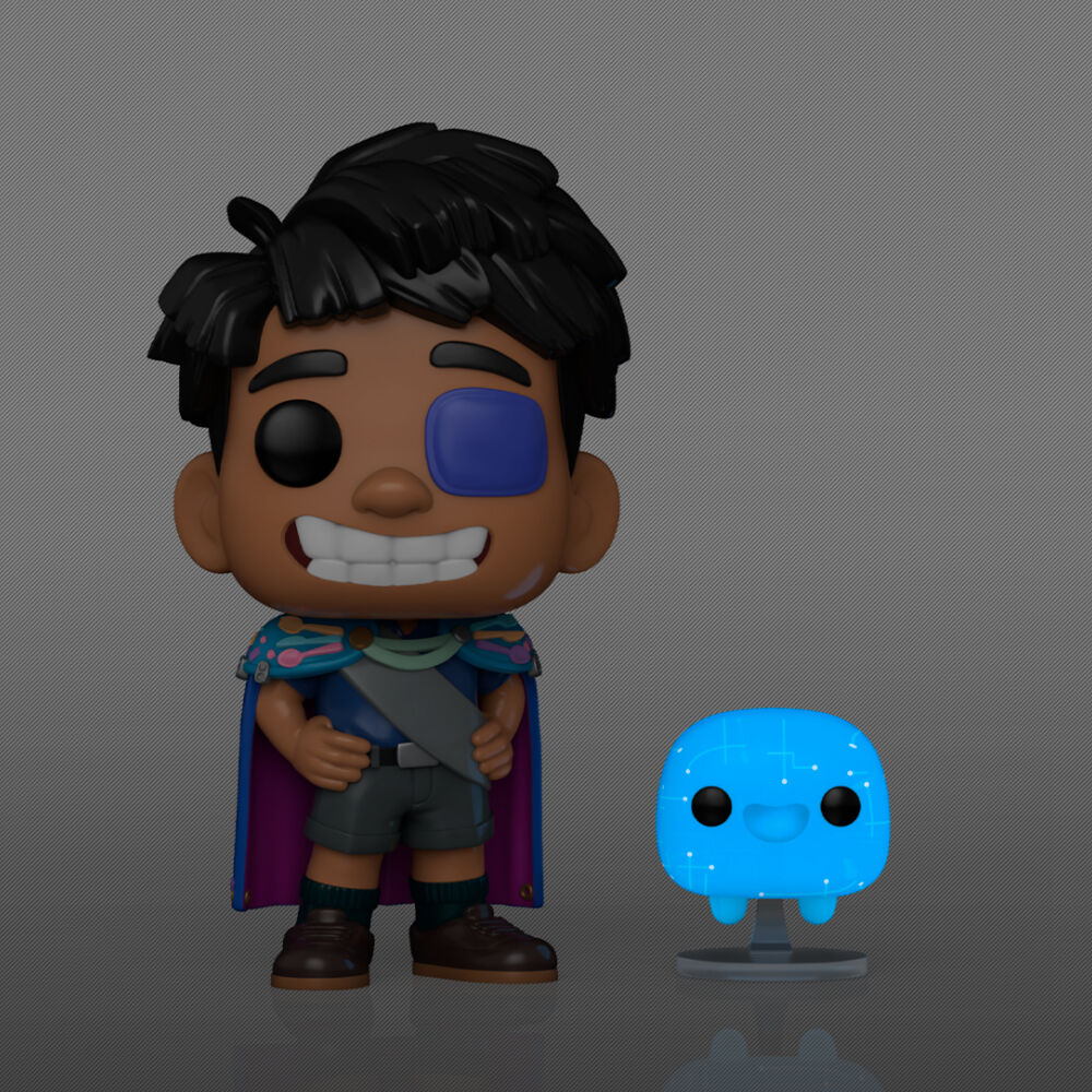 Figurine Funko POP! Disney Pixar Elio Elio with OOOOO, vue 2