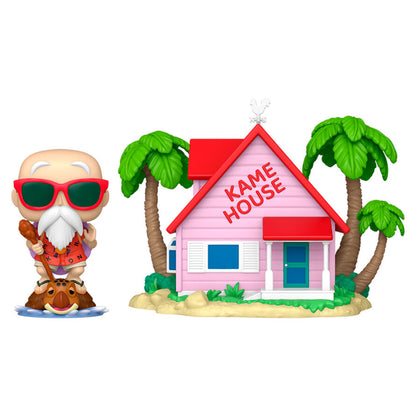 Figurine Funko POP! Town Dragon Ball Master Roshi At Kame House, vue 2